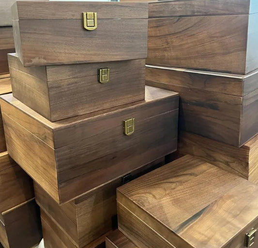 Walnut Wood Storage Box
